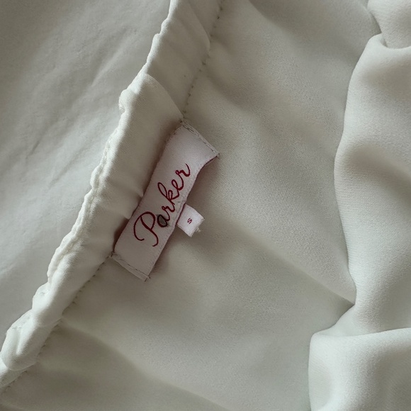 Parker White Tiered Strapless Romper - Picture 6 of 6